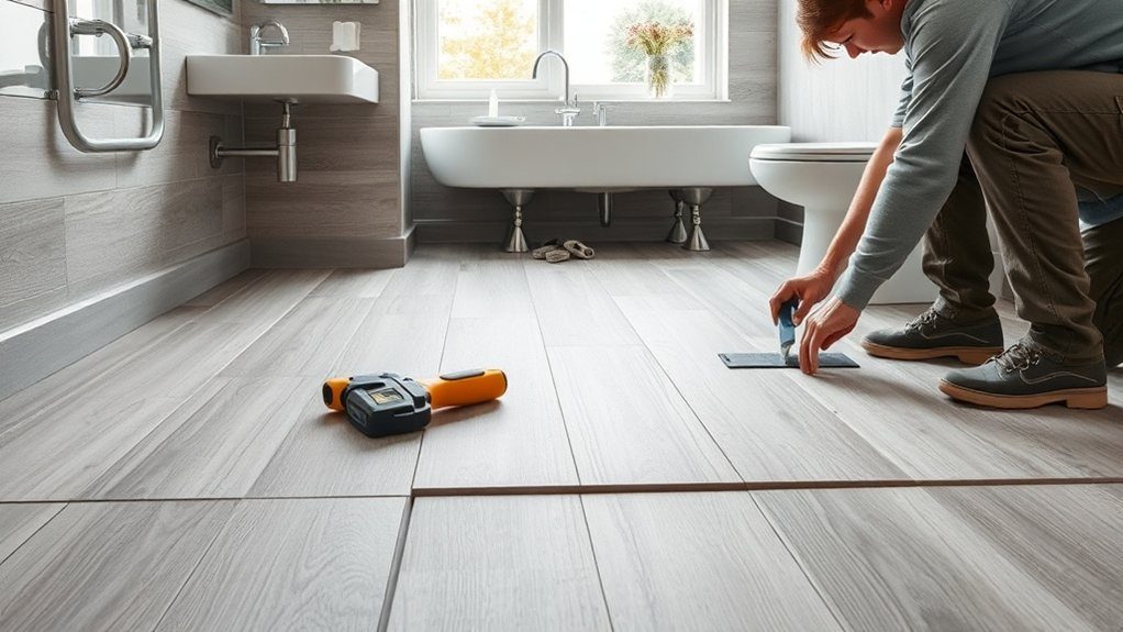 Bathroom Flooring Installation in Streatham Hill